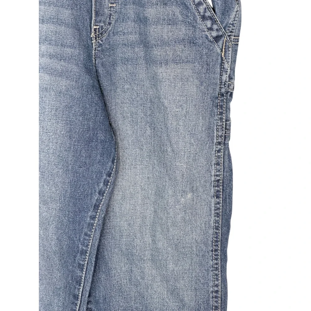 OshKosh Bgosh Vintage Denim Overalls Toddler Boys 4T Medium Wash